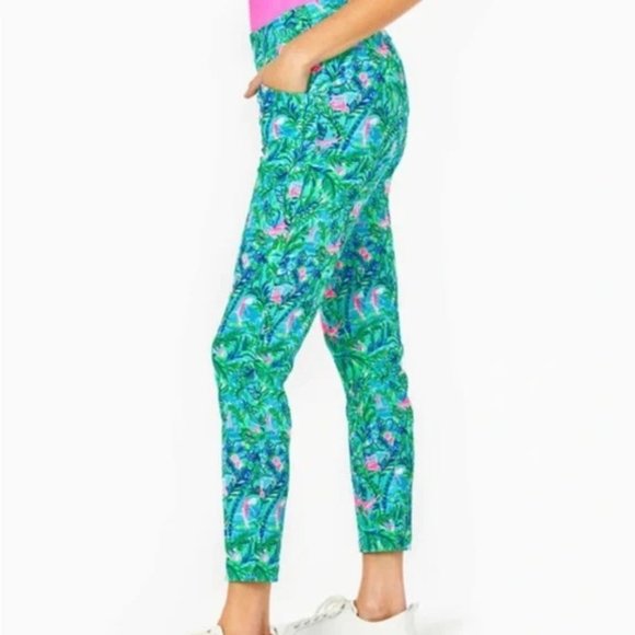 Lilly Pulitzer Pants - Lilly Pulitzer UPF 50+ Luxletic Corso Pant Size 14 NWT